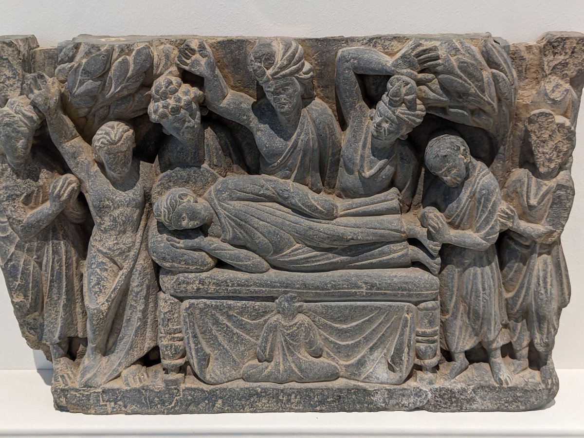 'Buddha's Death' (Pakistan, c. 300 A.D.)