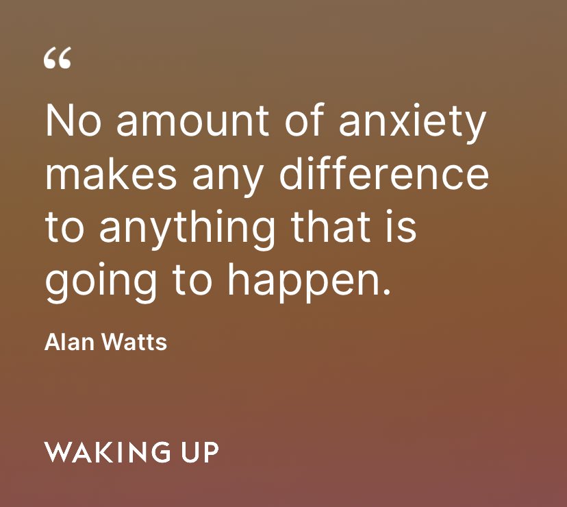 ⁦⁦@wakingup⁩ So true. Breathe and let’s go
#stressrelief #Fridaymood
