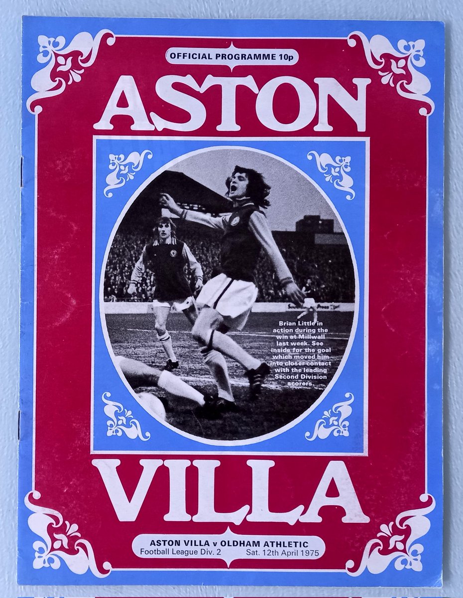 Little For England. On This Day 1975 @AVFCOfficial 5-0 @OfficialOAFC 0 Gate 36,224 @brianlittle912 #BrianLittle #astonvilla #AVFC #VillaPark #OldhamAtlantic