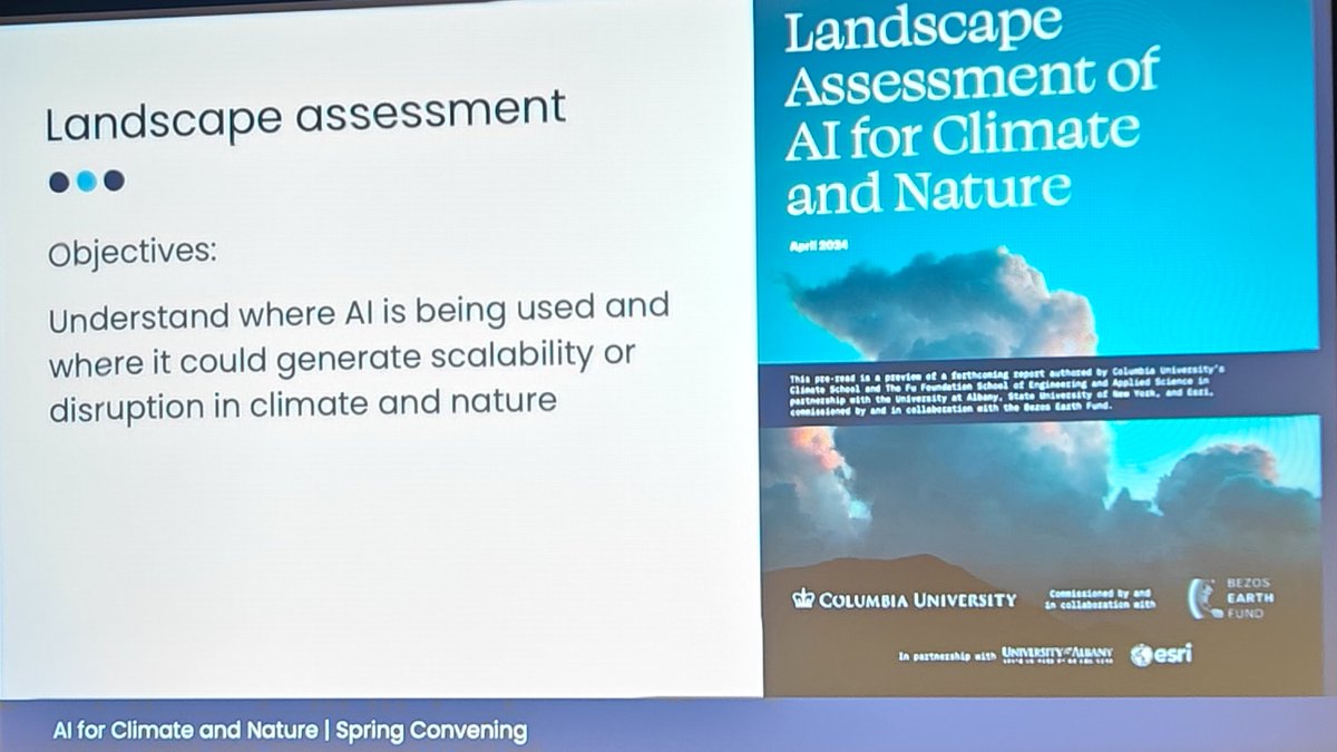 #AllStar team led by @ResearchUAlbany including @CTGUAlbany & @RockefellerColl's @tpardo & @buyanbattulga participating in the #Climate & #AI Symposium @Columbia. Learn more about #AIPLUS's approach to integrating AI teaching & learning throughout #UAlbany albany.edu/ai-plus