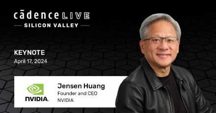 Join us at #CadenceLIVE Silicon Valley to hear from NVIDIA Founder and CEO, Jensen Huang. See how NVIDIA is powering the new era of computing and generative #AI, transforming the world's largest industries. bit.ly/3vFND5f