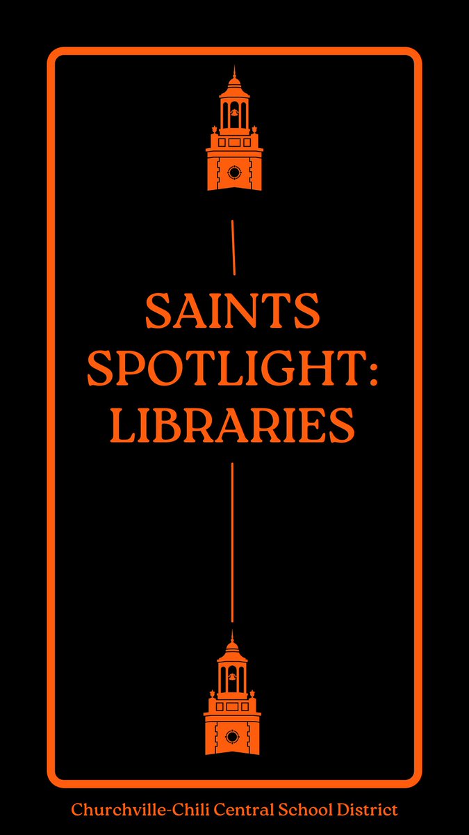 CCCSDtweets's tweet image. As National Libraries week comes to an end, we are shining a spotlight on our C-C school libraries during a special #SaintsSpotlight video! Thank you to our librarians and library workers for all you do for our school community! #CCSaintsPride youtu.be/rk8qmt84oyg