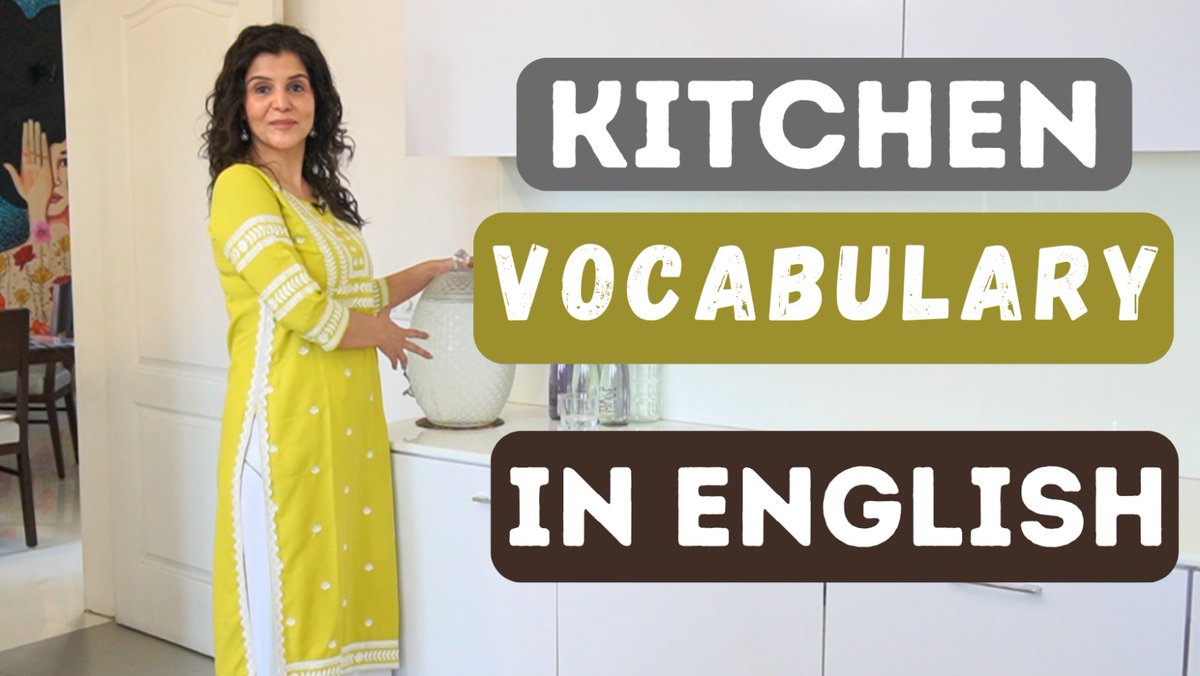 Learn Kitchen Vocabulary In English With Meaning 🔪👩‍🍳

Video link - youtu.be/JuJouWfgPnE

#ChetChat #Vocabulary #English #LearnEnglish #KitchenVocabulary #SpokenEnglish #EnglishVocabulary