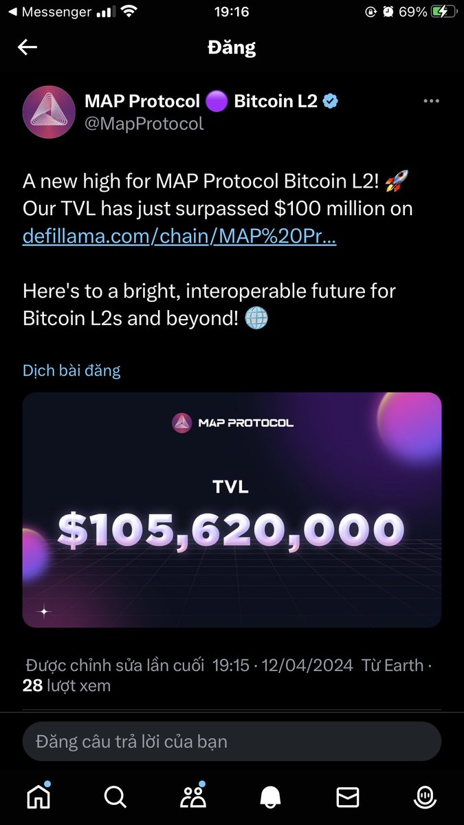 Xuyennguyen84's tweet image. TVL lên $1B đổi target 🔥🔥
#MAP
#MapProtocol