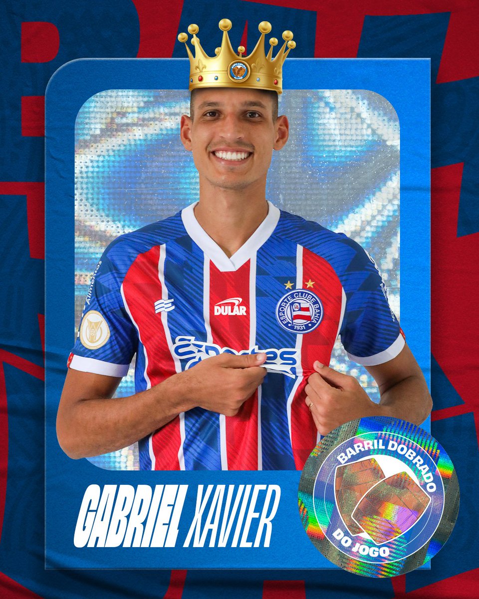 🥇 BARRIL DOBRADO DO JOGO - Zagueiro Gabriel Xavier é eleito o melhor em campo contra o Náutico pela Nação: 41% dos votos #BBMP