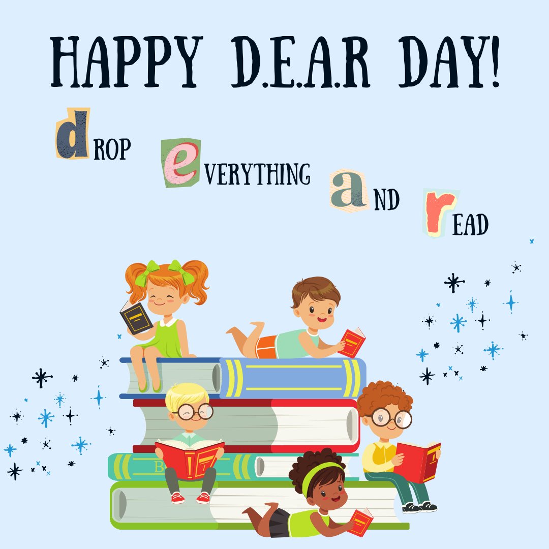 Happy D.E.A.R Day! Today we celebrate Dropping Everything And Reading, reminding us to prioritize reading, especially with your family. So head to your local Railway City Little Free Library to Drop Everything And Read a new book. steam.fyi/lfl