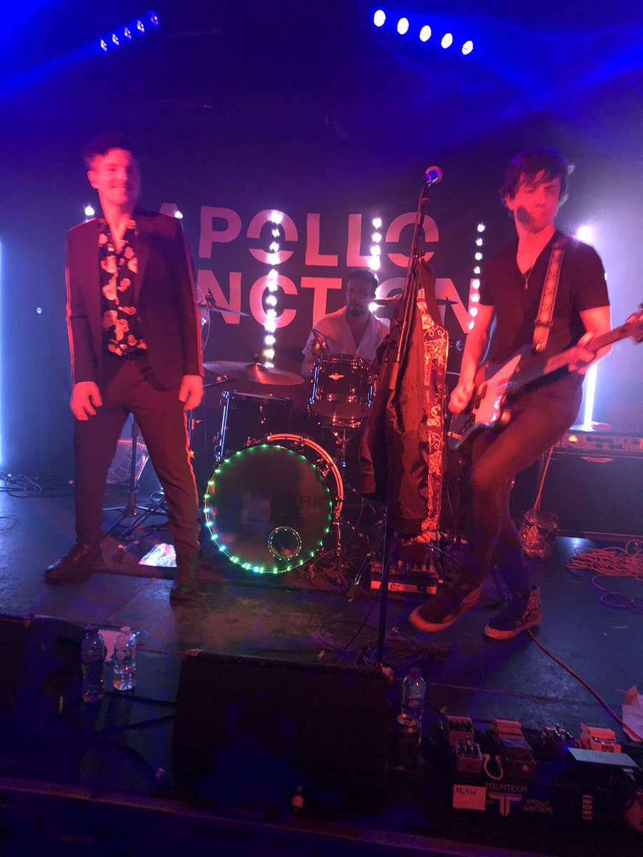 Brilliant night @CamdenAssembly watching @ApolloJunction last night 🎵🎵