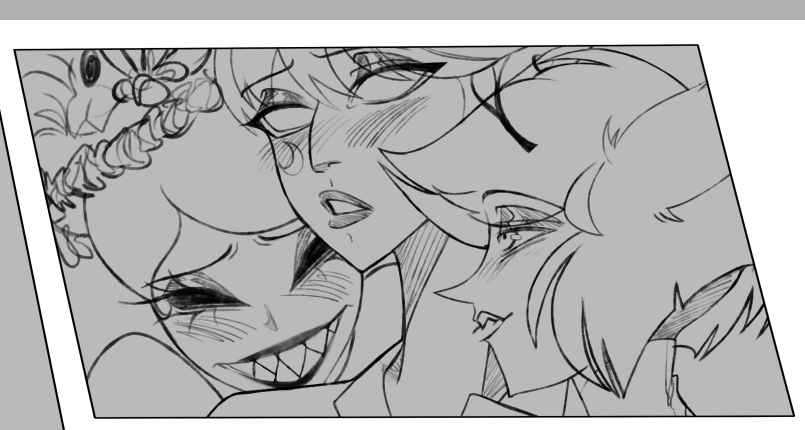 #WIP update (kinda)
tehe, I'm a simp for both of them 
#rosiehazbinhotel #alastorhazbinhotel #CanonxOC