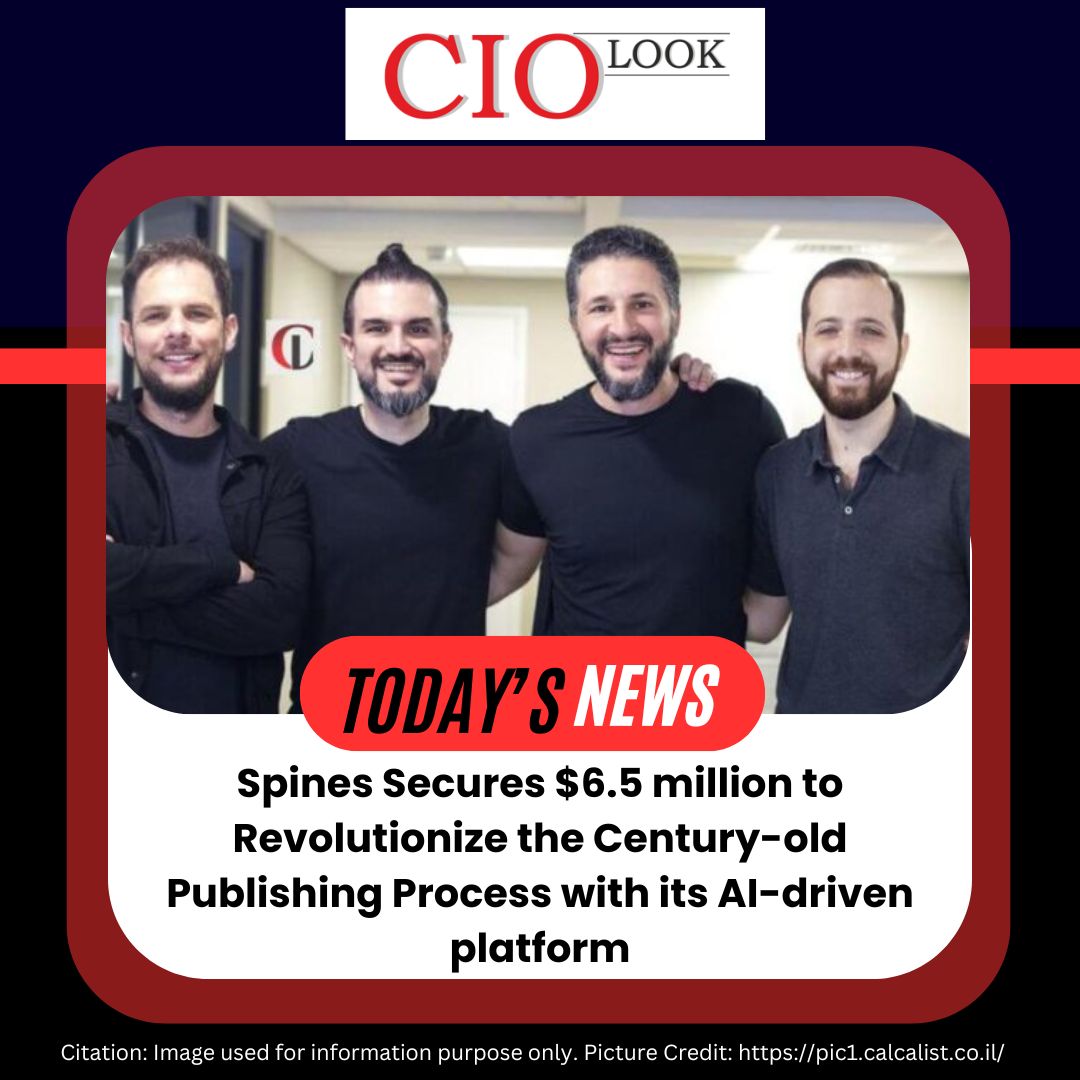 ciolookglobal's tweet image. 𝐒𝐩𝐢𝐧𝐞𝐬 𝐒𝐞𝐜𝐮𝐫𝐞𝐬 $𝟔.𝟓 𝐦𝐢𝐥𝐥𝐢𝐨𝐧 𝐭𝐨 𝐑𝐞𝐯𝐨𝐥𝐮𝐭𝐢𝐨𝐧𝐢𝐳𝐞 𝐭𝐡𝐞 𝐂𝐞𝐧𝐭𝐮𝐫𝐲-𝐨𝐥𝐝 𝐏𝐮𝐛𝐥𝐢𝐬𝐡𝐢𝐧𝐠 𝐏𝐫𝐨𝐜𝐞𝐬𝐬 𝐰𝐢𝐭𝐡 𝐢𝐭𝐬 𝐀𝐈-𝐝𝐫𝐢𝐯𝐞𝐧 𝐩𝐥𝐚𝐭𝐟𝐨𝐫𝐦

bit.ly/3VVwnne

#spine #revolutionize #publishingprocess #AI #AIDriven