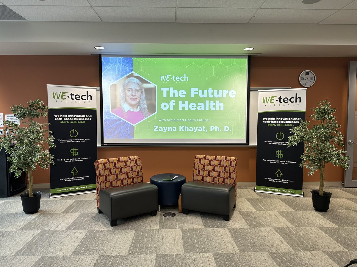 Today's the day! 💡 'The Future of Health' with @ZaynaKhayat starts soon. Get ready to explore groundbreaking healthcare innovations that aim to transform our future. Stay tuned for live updates!