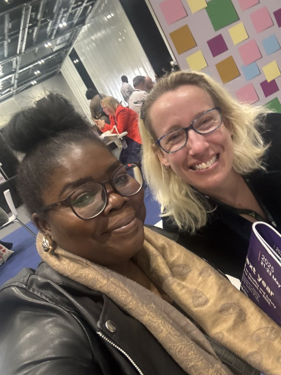 What does joy look like?? Meeting @LouWaters_QI in real life!!! Another perk of @QualityForum is the great connections we make Long live #QITwitter