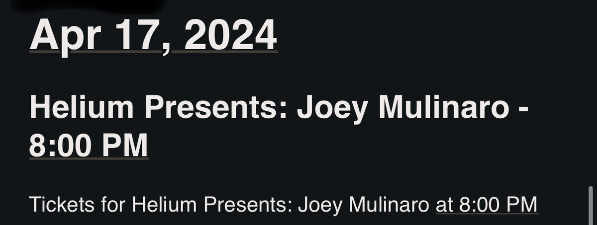 Can’t wait for next week! Welcome to WNY @JoeyMulinaro!
