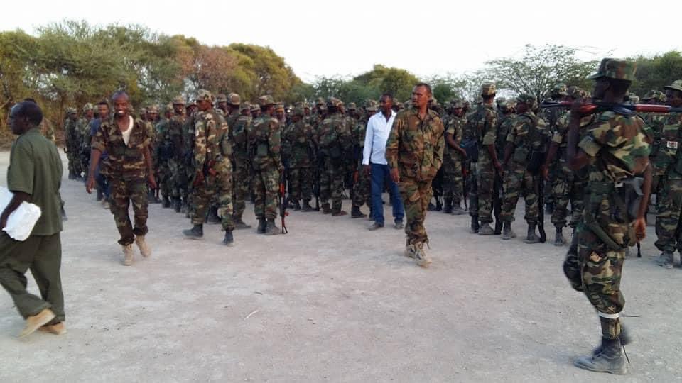 Hambalyo Ciidanka Xoogga Dalka Soomaaliyeed sanadguurada 64-aad ee ka soo wareegtay maalintii la asaasay ee 12-kii Abriil. Guuleysta gesyhkayagoow.