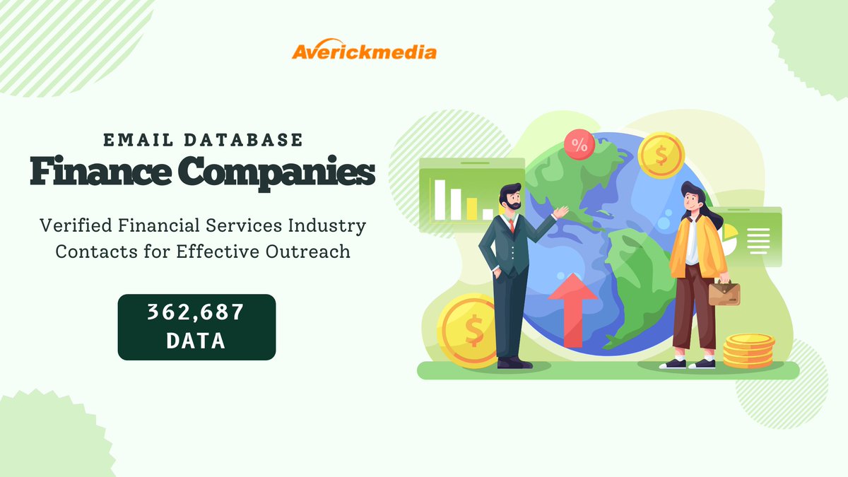Connect With Brokerage Firms, Insurance Companies, Investment Banks averickmedia.com/database/finan… #finance #banks #insurance #investments #marketing #CommercialBanks #CrediUnions #MortgageCompanies #BrokerageFirms #leads #averickmedia
