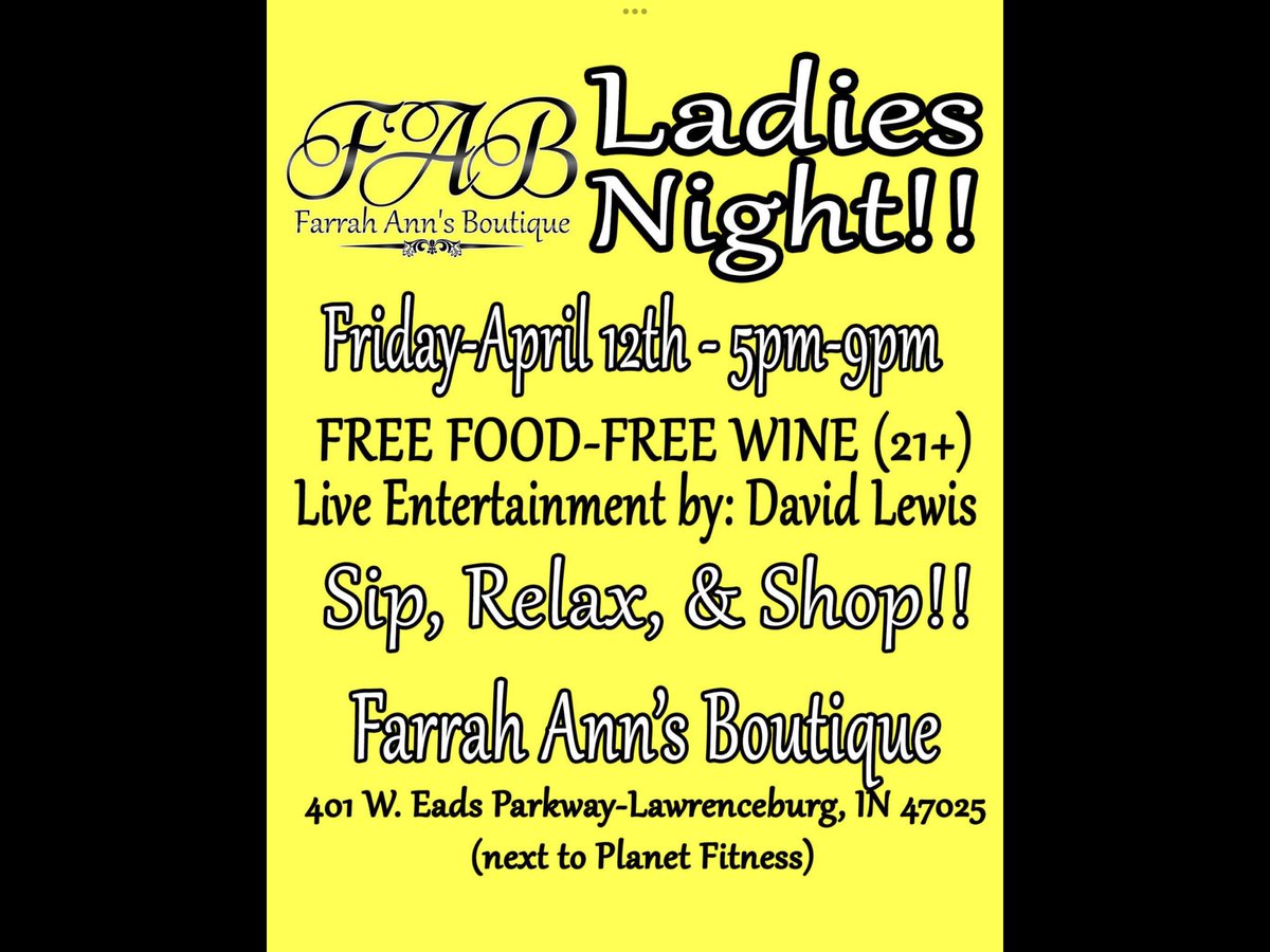 Wine, food, live music and fun, this evening, all FREE!