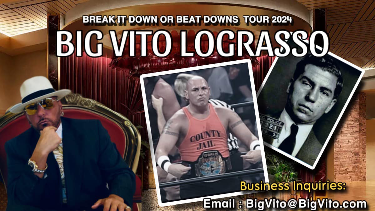 TheBigVitoBrand's tweet image. ACCEPTING BOOKINGS. Inbox me or contact me at bigvito@bigvito.com. Any occasion, Wrestling, Acting, Signings, Personal Appearances. @itsjerrylynn @TonyKhan @TheRock @WWENXT @ThisIsTNA @nwa @BigRayHernandez @HaminMediaGroup @nodqdotcom @NoDQ_Virtue @TherealRVD @DLovesRasslin