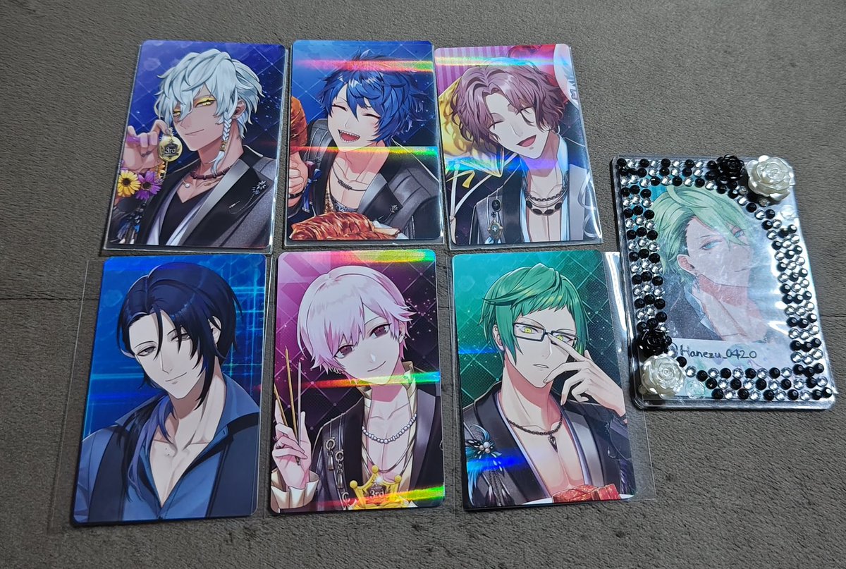 [交換/譲渡]ブラスタ ブラライ フォトカ 3周年

譲)鷹見4 *晶3 真珠2 玻璃3 リコ4 柘榴 ソテツ *ヒース ギィ6 メノウ2 クー マイカ3 カスミ2 吉野2  *黒曜 ヒナタ 藍 シン3 大牙2
ホロ玻璃 吉野 青桐 クー 藍 ネコメ
求)リンドウ&gt;ケイ,定価+送料
R⇔R,*交換のみ

郵送希望

お気軽にお声がけください