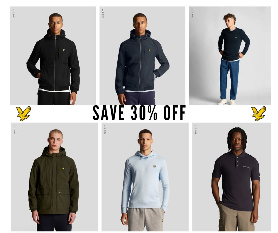 #ad Save 30% off selected Lyle & Scott clothing in the mid season sale @ tidd.ly/49tLXtm Good run of styles showing with over 370 items listed! Explore further at tidd.ly/49tLXtm