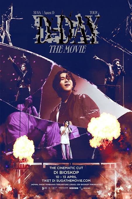 🎉CONGRATULATIONS SUGA🎉
Hari pertama rilis ‘Agust D Tour D-Day the Movie’ di 783 bioskop US, hasilin 1,3 MILIAR DOLAR🤯

Sekarang udah tayang di Indonesia, loh! Siapa yang pengen nonton?!😆

#AGUSTD_DDAY_THEMOVIE #PlayEverywhere #AdadiManaMana