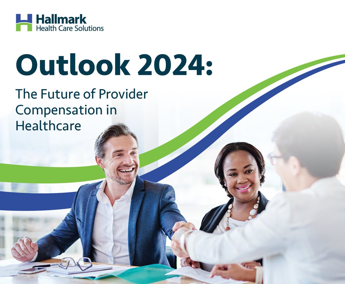 HallmarkHCS's tweet photo. Hallmark's 2024 Outlook Report for Provider Compensation is out! Read the four main takeaways in our latest blog to manage your #provider compensation processes. Read now to understand and navigate the challenges, solutions, and opportunities ahead: https://t.co/SYaewWm30U https://t.co/lKkI9IqVVb
