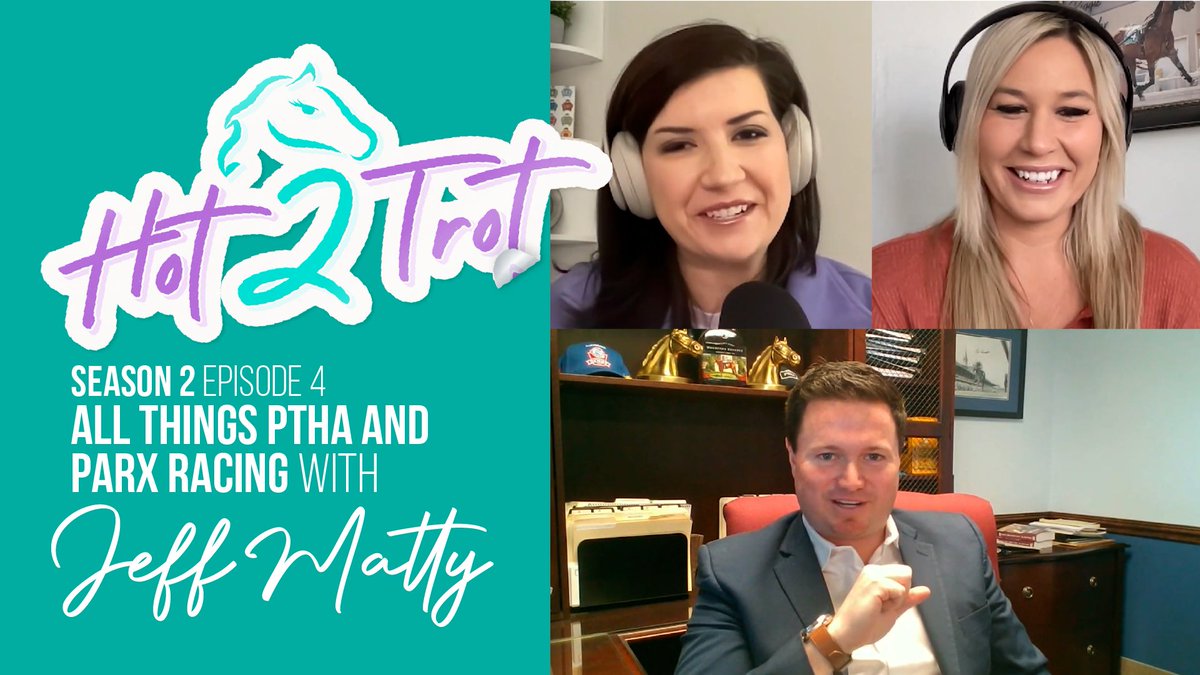 Happy Friday! Start your weekend right as we bring you a brand NEW episode of Hot 2 Trot featuring special guest Jeff Matty, the Executive Director of the @PTHA17! Listen to the full episode now on your favorite podcast platform or at pennhorseracing.com/hot-2-trot! 🎙️🐎