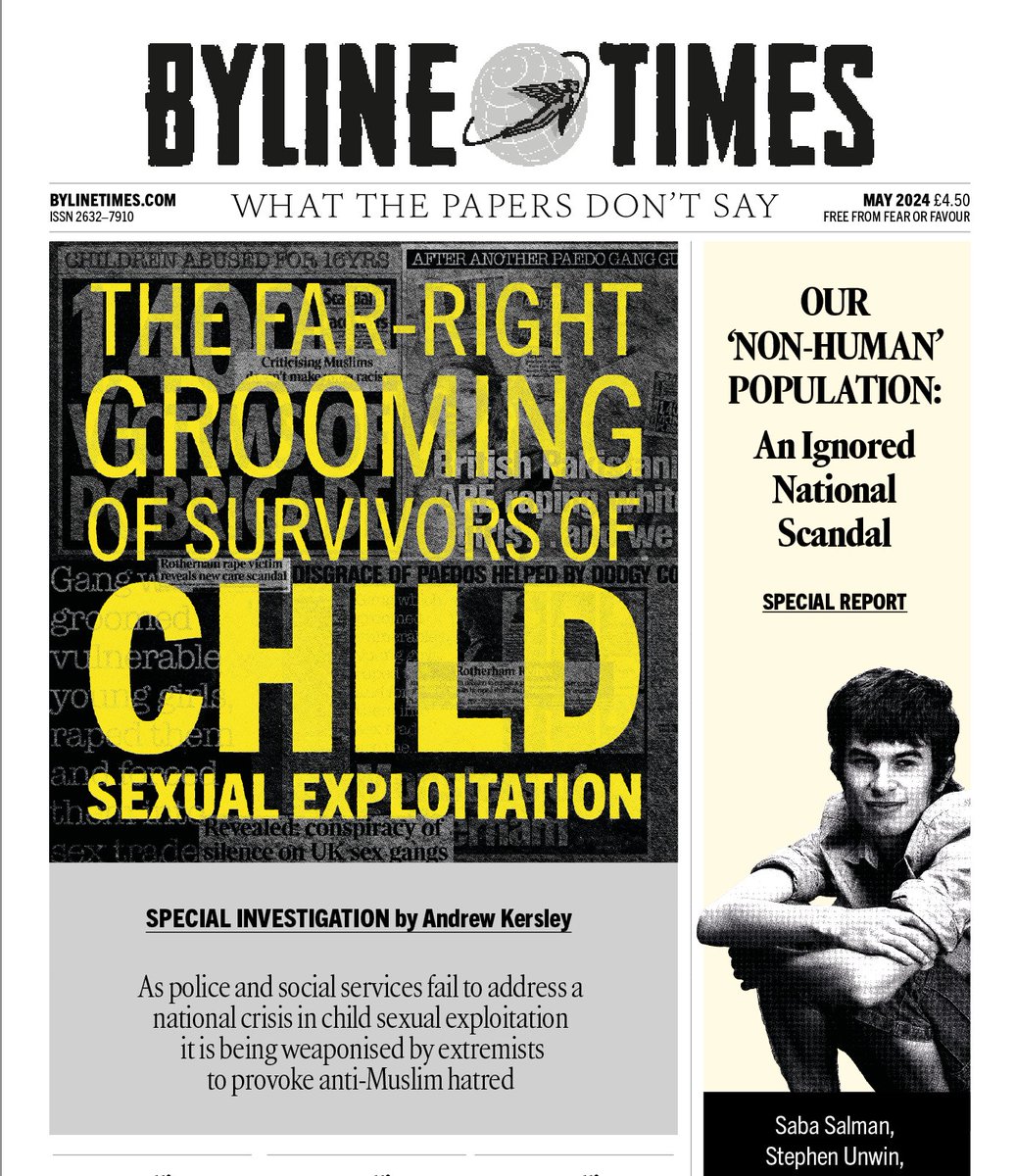 Early days for the front page of the next edition of @BylineTimes focused on two major new investigations. The May edition will be in WH Smith, Waitrose, M&S, Sainsbury's, Asda and now the Co-op and Morrisons Or if you prefer to have it delivered... 👉subscribe.bylinetimes.com
