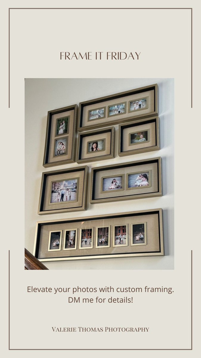 ValThomasPhoto's tweet image. #FrameitFriday #customdesign #custommat #customframing