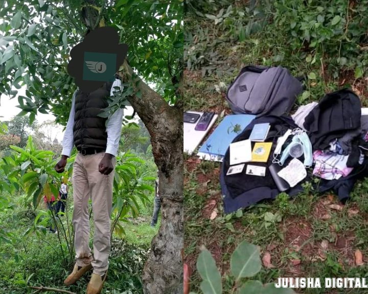 BREAKING NEWS

Localman found in the forest Opposite Mt Elgon Academy, Bungoma. All his personal items including the phone, laptop, ID and clothes recovered.