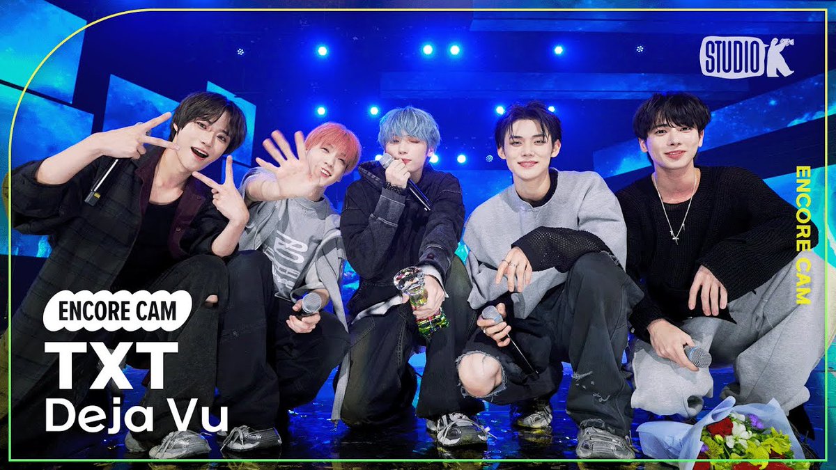 [🎉/#뮤뱅앵콜직캠4K] 2024년 4월 둘째 주 1위는 ✨ #투모로우바이투게더 (#TXT) ✨ 축하합니다아 240412 투모로우바이투게더 'Deja Vu' 앵콜 직캠 ▶︎ youtu.be/AI65XqaMzuU #뮤직뱅크 #StudioK #4K #1위앵콜 #직캠 #뮤뱅직캠 @TXT_bighit