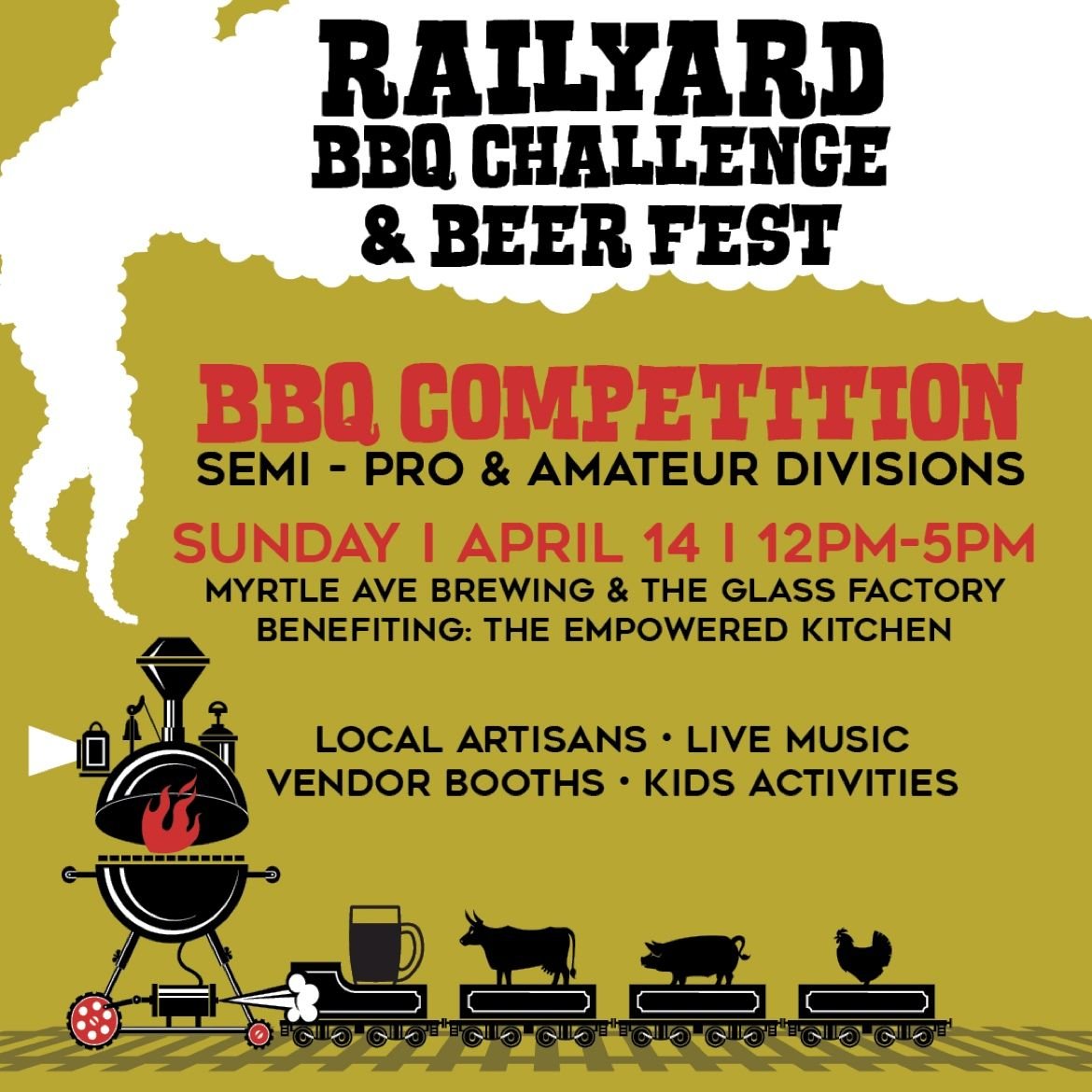 Looking forward to judging some BBQ this weekend. Come out and join us!