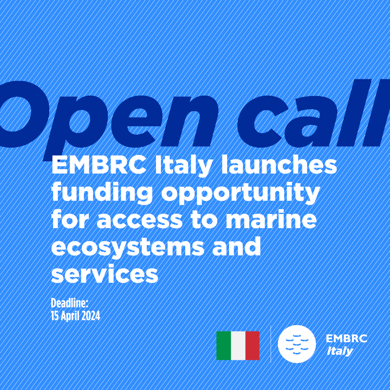 EMBRC_EU's tweet photo. #OpenCall  | 👉 EMBRC Italy’s 1st call for proposals

⌛ Last day to apply

➡️ Transnational access call
➡️ Funding covers: access to services, ecosystems, experimental facilities &amp; tech platforms
➡️ Travel, accom &amp; meals covered (with caps)

🔗 For more: https://t.co/raZARxNF3a https://t.co/oO1Hvcqn5S