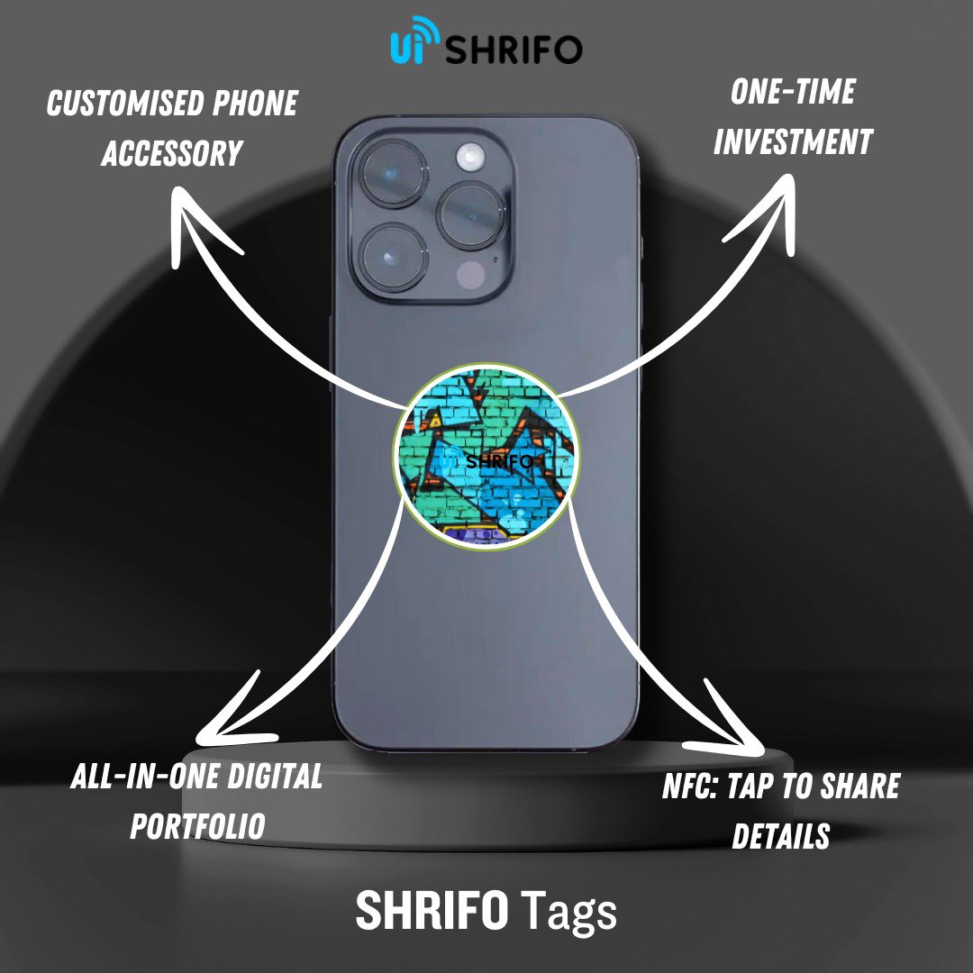 SHRIFO Tags: Tap into the future of connections.

Effortlessly share your info and unlock a world of possibilities with our NFC tags.
.
.
.
.
.
.
.
.
.
.
.
.
#smartconnectivity #shrifotags #tags #phonetags #nfctags #buildconnections #taptoconnect #shrifonicconnections #shrifo