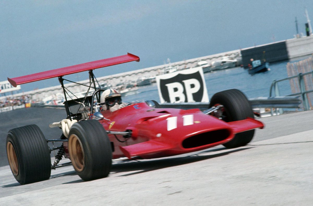 2/2 #FerrariFriday , Chris Amon, Monte Carlo Harbour, 1967 #MonacoGP #Ferrari @neetally @3c3p3d @Cosito1Horacio @FastestSurgeon @orsoladelzenero @jermann_kurt @AlfonsoCano_ @michele69028102 @junjokerando @jpappone @ferrari24H @JTracer