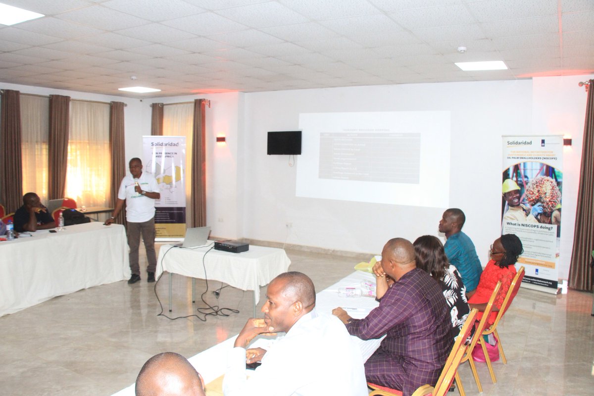 Solidaridad_wa's tweet image. Solidaridad has conducted a 2-day refresher training for 27 facilitators to prepare them for the 2nd phase of #NISCOPS in Nigeria. The facilitators will train #smallholder farmers in best management practices among others. NISCOPS2 is funded by @NLNetherlands &amp;amp; the #UK government