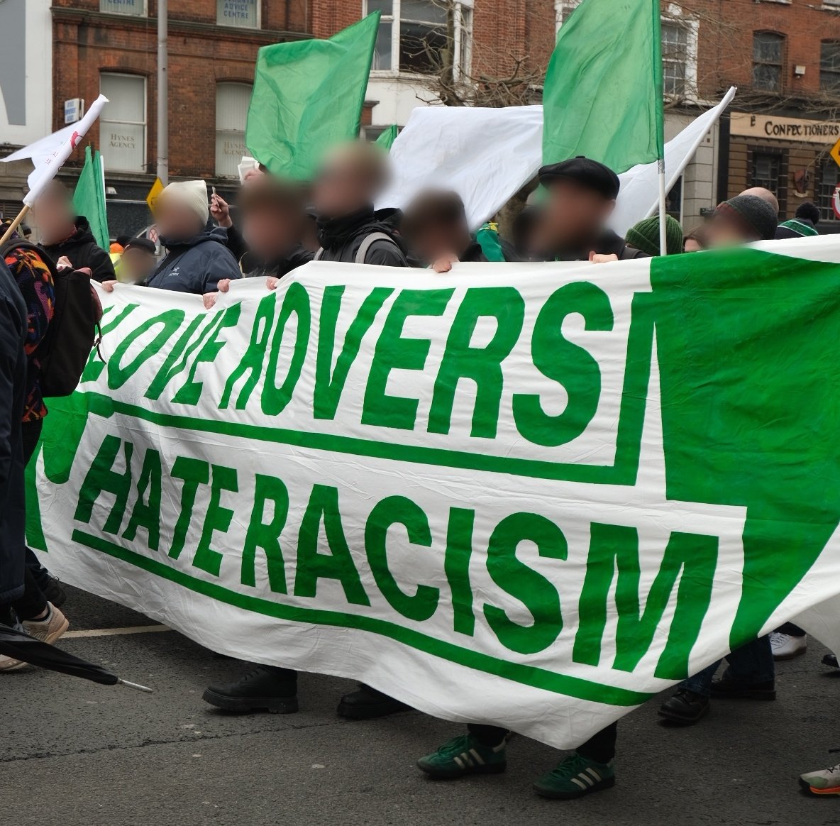 Love Rovers Hate Racism tweet media