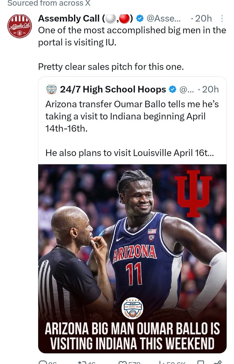 Maybe TJD and Kaliel Ware are showing big men across the country that IU is where you need to be for a ticket to the NBA?