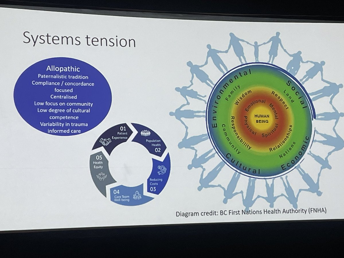 How the development of indigenous health structures was key and recognizing systems tension was integral to stepping forward in governance structures <a href="/HawkesFrost/">Lucas Hawkes-Frost</a> #quality2024