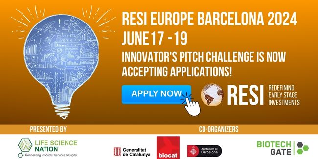 🚀#BioRegionCatalonia startups, ready to boost your project? #RESIEurope2024 is looking for 40 projects to benefit from its Innovator's Pitch Challenge Package, including: 🎟 2 passes 🗣️ Pitch to investors 🏆 Eligibility for IPC awards (up to €12,000) 👉tuit.cat/6Zsms