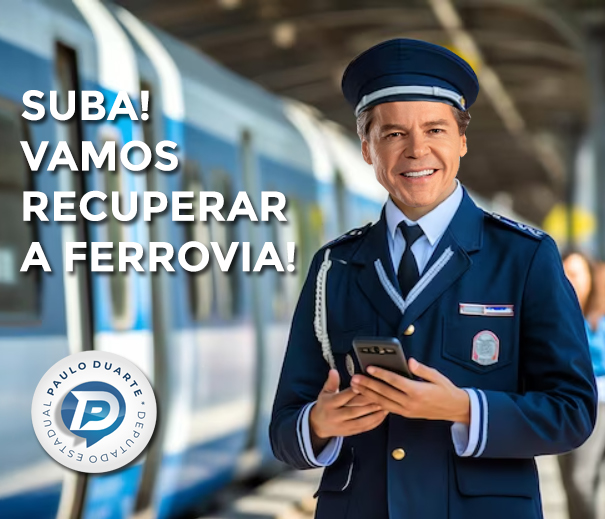 PDuarte_MS's tweet photo. Desde a minha posse, há pouco mais de 1 mês, tenho falado sobre a revitalização do sistema ferroviário, q não apenas impulsionará a economia do MS, mas também promoverá a sustentabilidade ambiental, reduzindo o tráfego de caminhões nas estradas e as emissões de carbono. https://t.co/hPSUXN8rTx