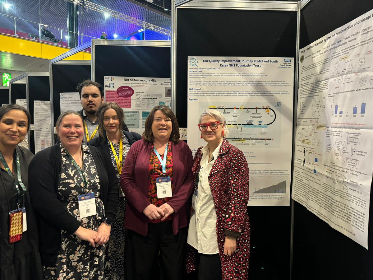 <a href="/MSEHospitals/">Mid and South Essex NHS Foundation Trust</a> team presenting and sharing the great work our teams are doing <a href="/MSEImprovement/">MSEFT Improving Quality and Value</a> <a href="/QualityForum/">Quality Forum</a> #Quality24 <a href="/CEmWilliams/">Charlotte Williams (also on Bluesky)</a> <a href="/CarleyGibbens/">Carley Gibbens</a> @shevyuk <a href="/BJDLia/">Barbara Lia</a>