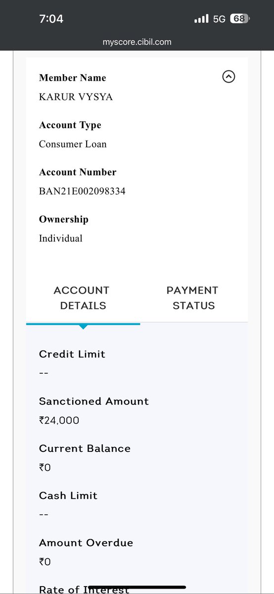 @KarurVysyaBank_ @add_axio @amazonIN @RBI 

I not know what is this consumer Loan of
I didn’t taken any thing in kvb and loans what happen Doing any fraud on loan without any knowledge of customer and not share details reflecting on cbil also
Asked to bank they telling to contact