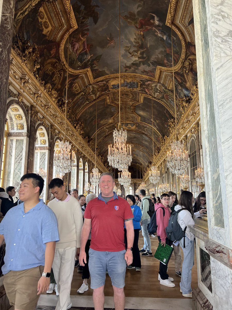 Every #history teachers dream #hallofmirrors #treatyofversailles #historyteacher