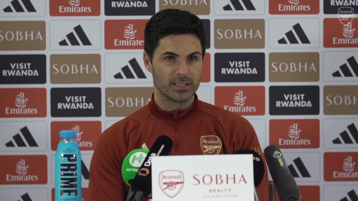 🚨| Mikel Arteta on team news: “We’ll see if everyone is available. We have some (hungover from Bayern) but we will see tomorrow.” #ARSAVL