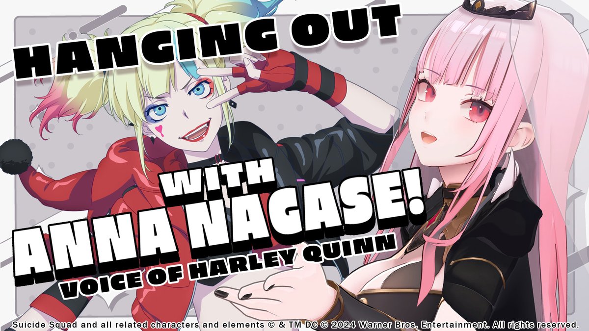 !! NEXT STREAM !! I'm drawing SS Characters then hanging out with Anna Nagase (voicing Harley Quinn)! 配信の後半は日本語がたくさん出てきますので、ぜひ聞きに来てください！^^ @ 8pm PST / 12pm JST 【SPECIAL GUEST STREAM】 youtube.com/live/ua1ZK1GMC…