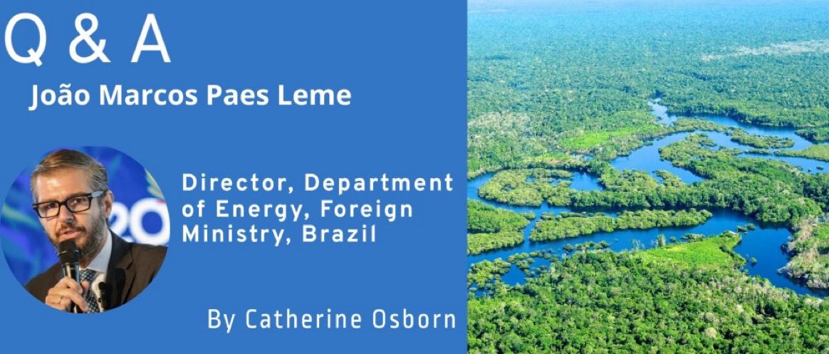 Brazil holds large reserves of critical minerals, João Marcos Paes Leme, director of the Department of Energy in Brazil’s Foreign Ministry, tells @cculbertosborn, but it won’t “be drawn into international value chains as mere exporters of raw materials.” wilsoncenter.org/blog-post/gree…