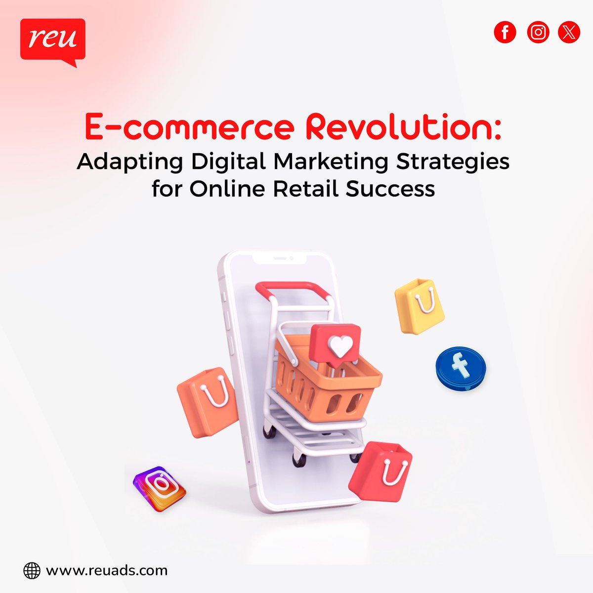 Dive into the E-commerce Evolution: Master Digital Marketing Strategies for Online Retail Triumph! #Ecommerce #DigitalMarketing #RetailSuccess #ReuAds #onlineadvertisingagency