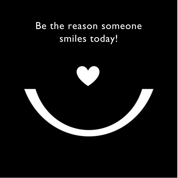 Go on, be the reason that someone smiles today! #wednesdaymood #wednesdaywellbeing #smilemore #midweekslump
