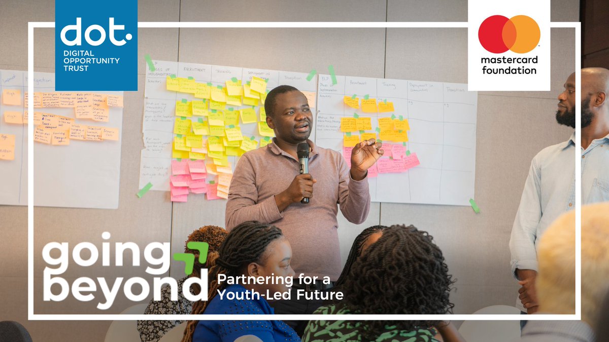 DOT is 'kicking off' the Going Beyond Project in Tanzania and Malawi focused on strengthening the capacity of 40 local, youth-centric organizations in partnership with the @MastercardFdn Learn more about Going Beyond: dotrust.org/we-cannot-wait… #DOTYouth #DOTGoingBeyond