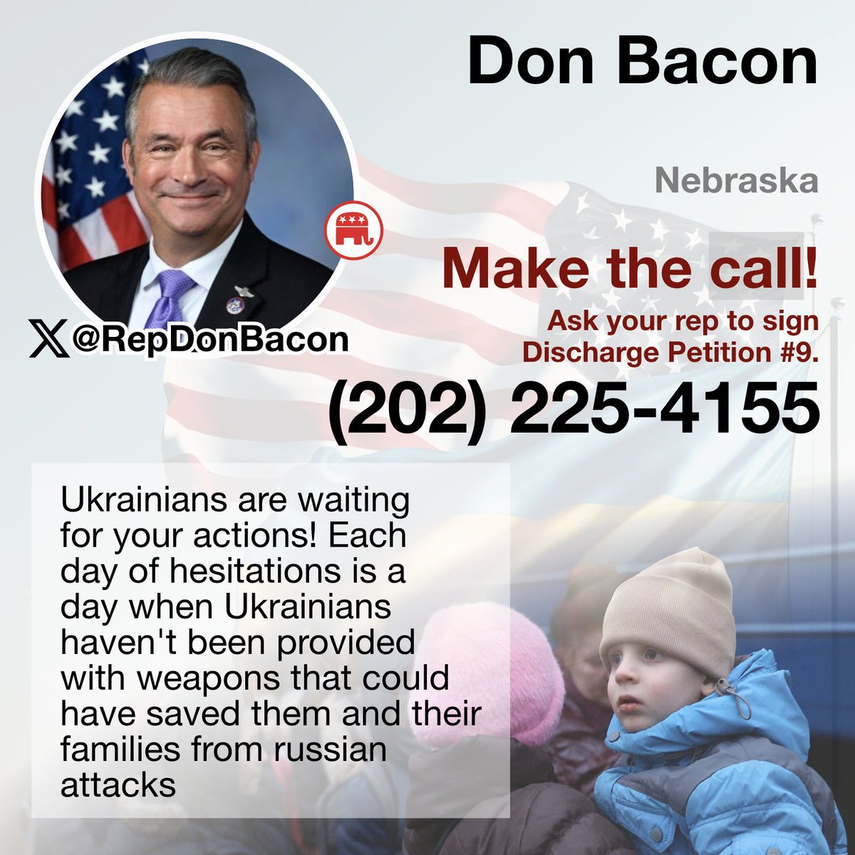 Call Rep Bacon now! 202-225-4155