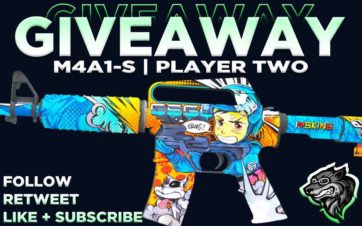 💸 M4A1-S | Player Two [$75] 💸 💎 CSGO/CS2 Skin Giveaway 💎 ⏩ Follow me @jordanrnet 🔁 Retweet ⬇️ Like + Subscribe ⬇️ youtube.com/watch?v=CcTkvW… ❗️ Watch the entire video to the end ❗️ 🔜 Winner will be picked in a few days! GL! #Giveaway #CSGOGiveaway #CSGOSkins